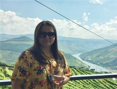 Jay Desai pictured in front of a scenic background