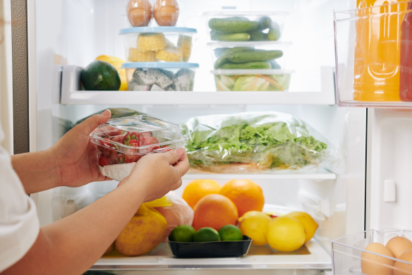 Organised fridge